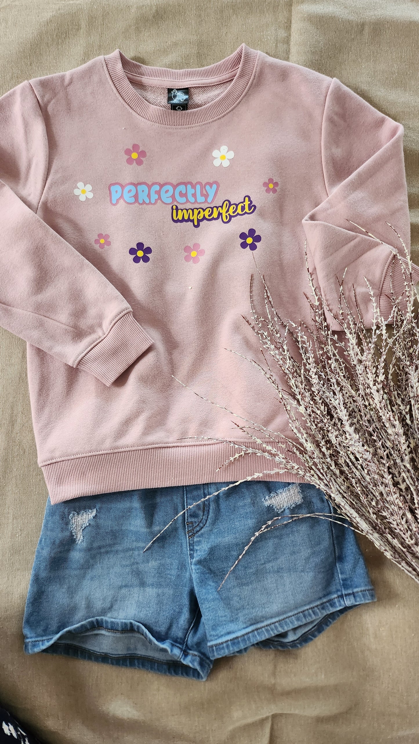 Perfectly Imperfect Crew jumper