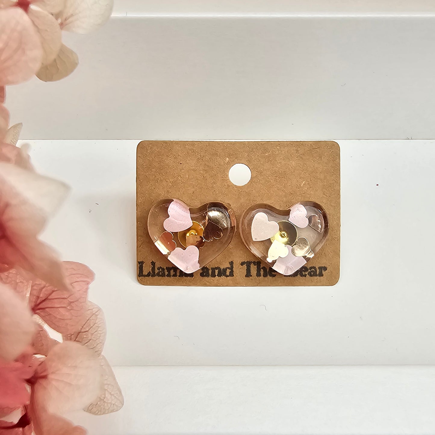 Heart Resin Earrings