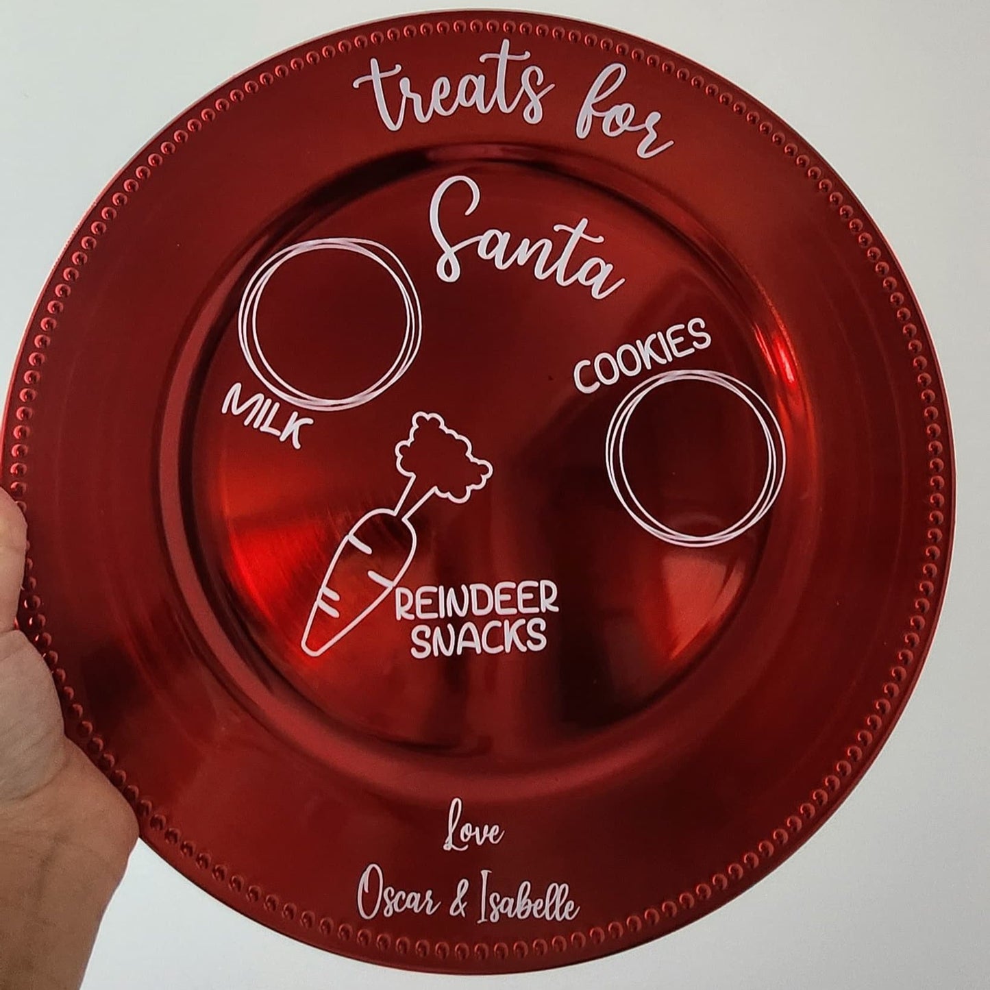Personalised Santa Plate