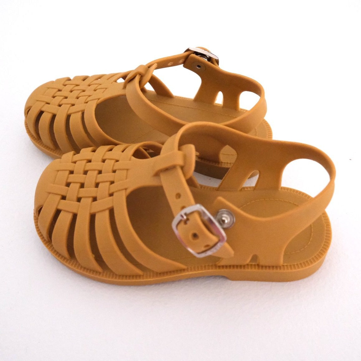 90's Jelly Sandals Caramel Popcorn