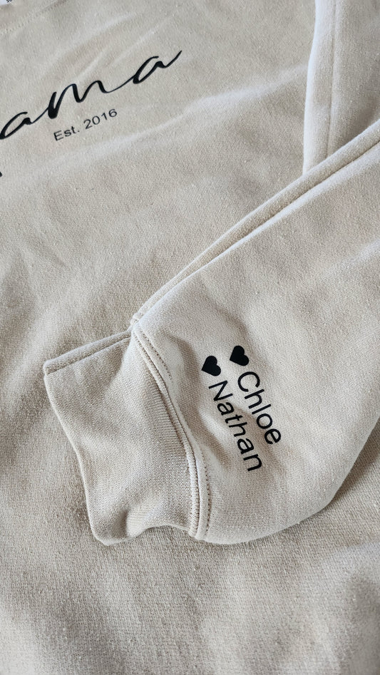 Personalised Mama Jumper