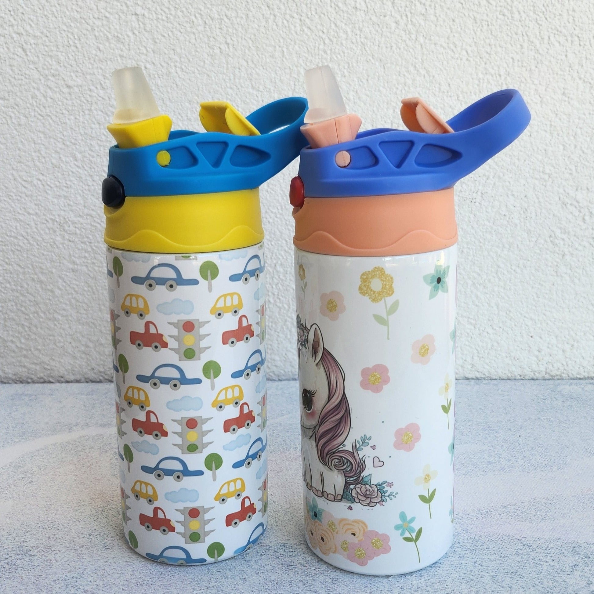 Kids Water Bottle – Llama and the bear