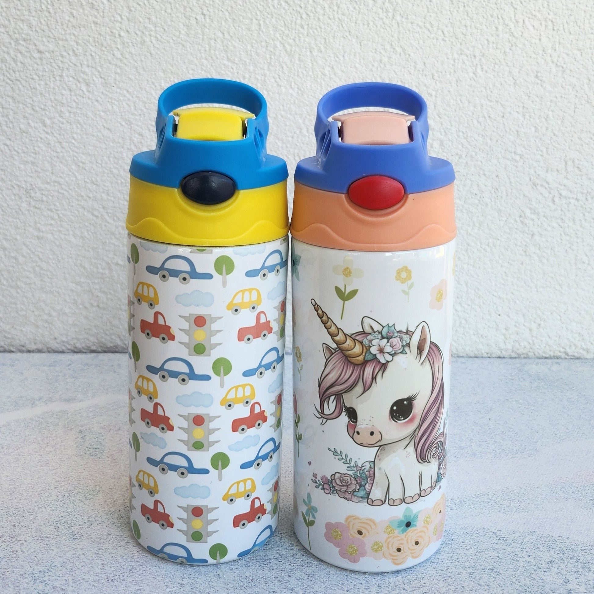 Kids Water Bottle – Llama and the bear