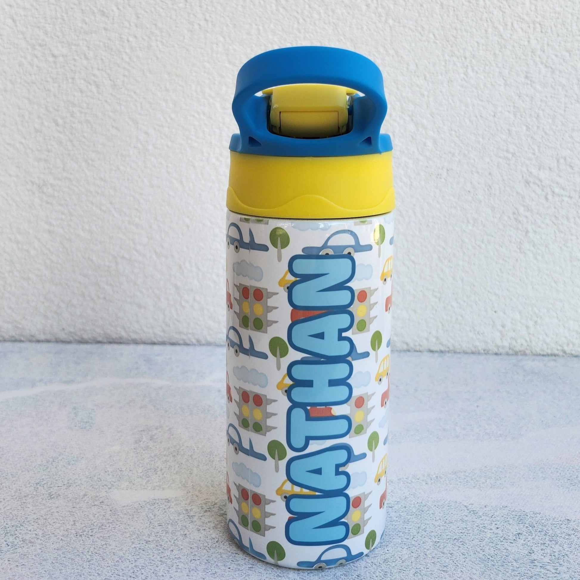 Kids Water Bottle – Llama and the bear