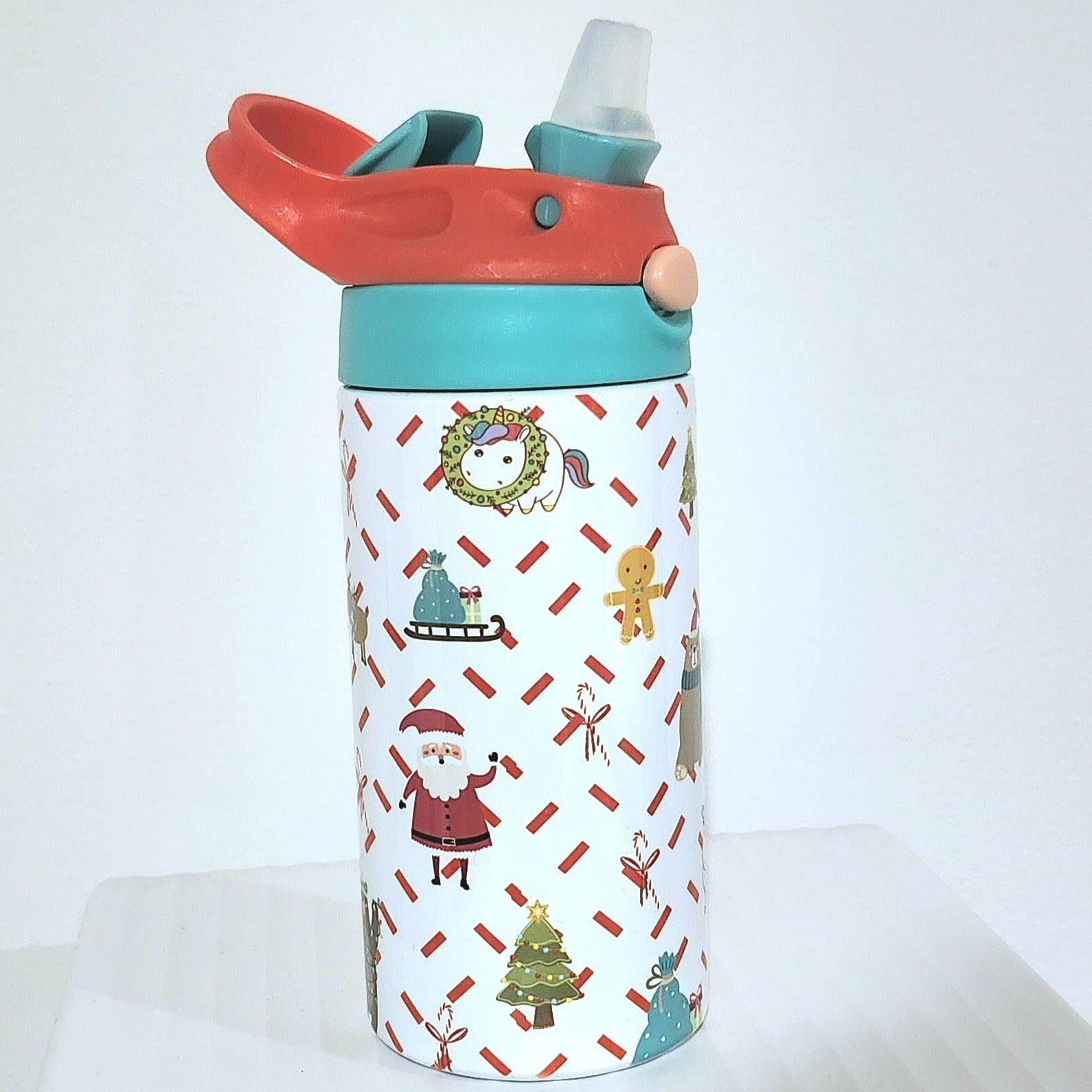 Kids Water Bottle – Llama and the bear