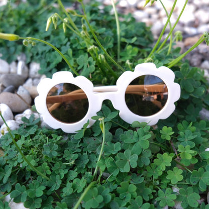 Sunflower Glasses Pearl White