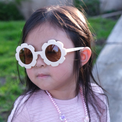 Sunflower Glasses Pearl White