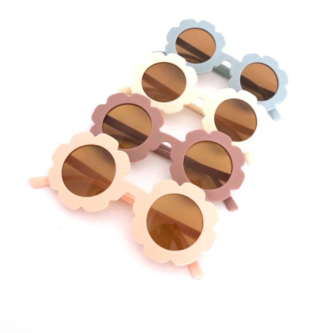 Sunflower Glasses Pearl White