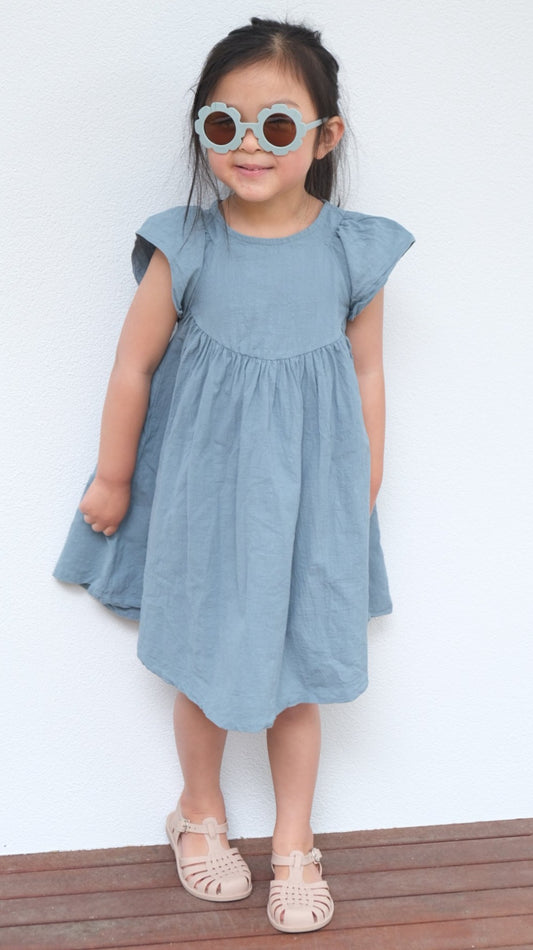 Summer Blue Teal dress