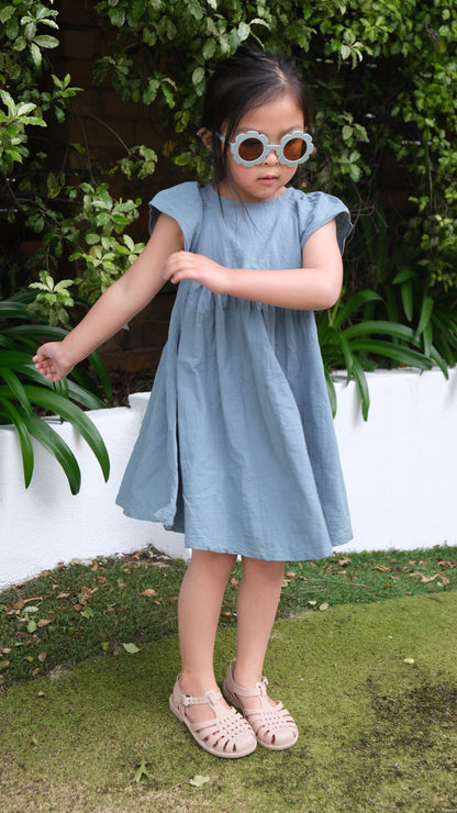 Summer Blue Teal dress