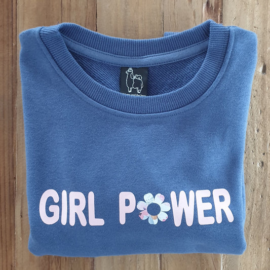 girl power crew jumper