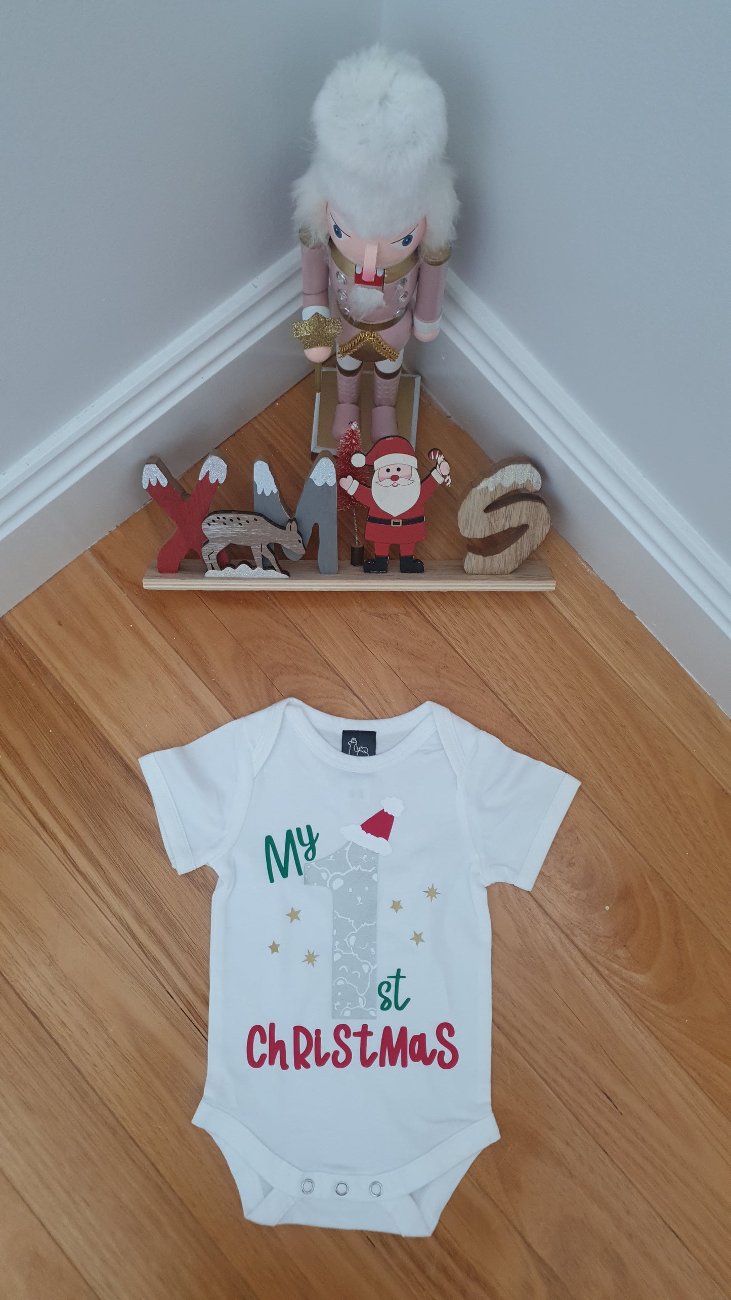 1st Christmas Onesie
