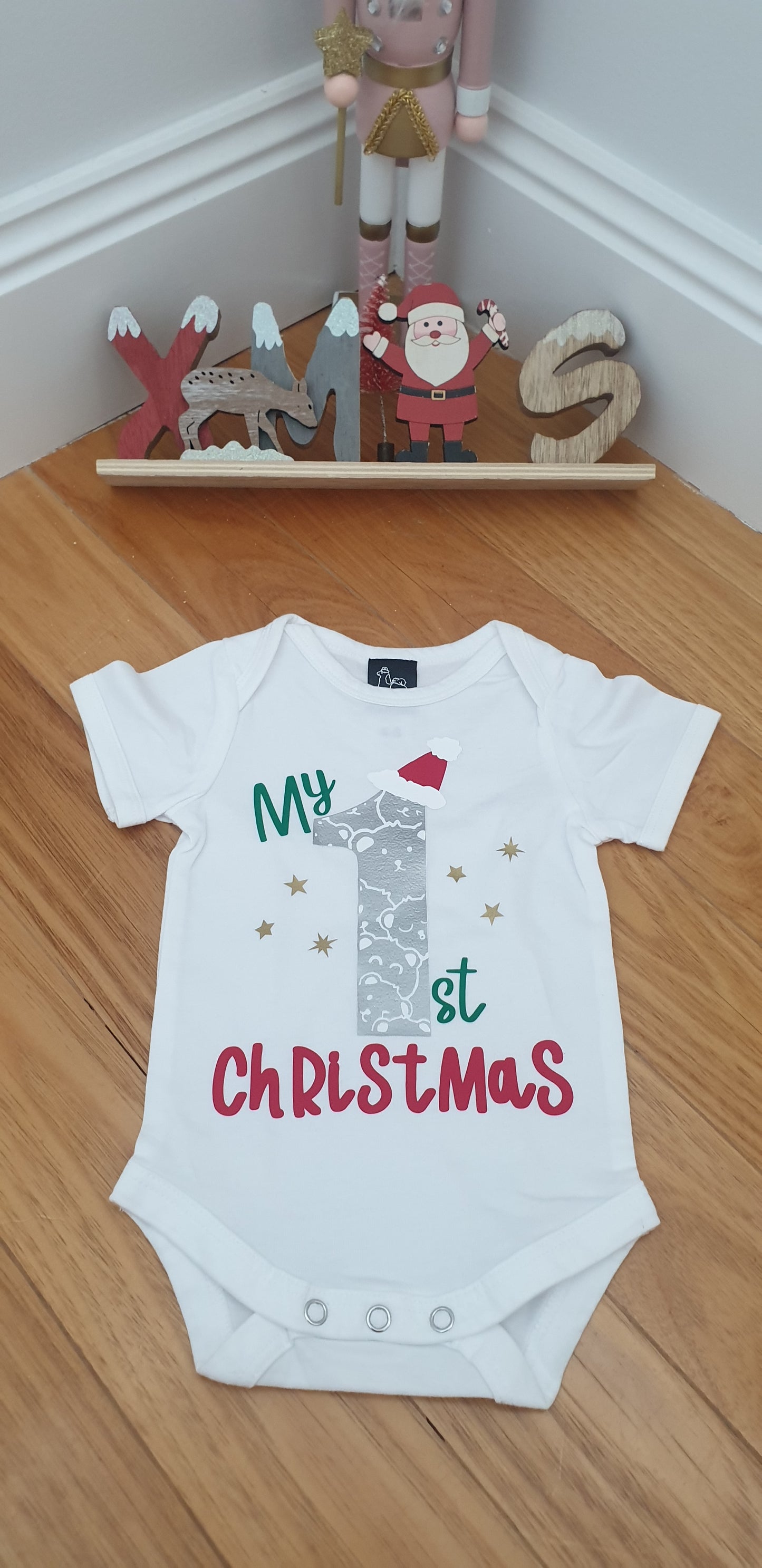 1st Christmas Onesie