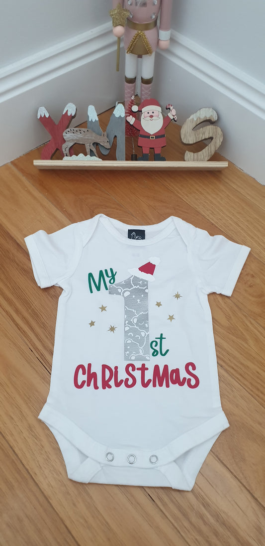 1st Christmas Onesie