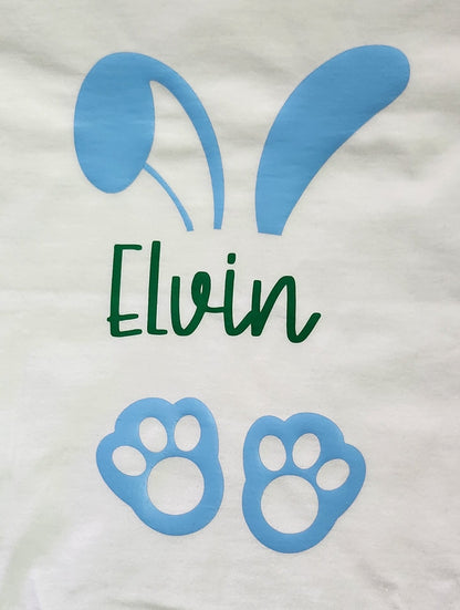 Personalised easter tshirt