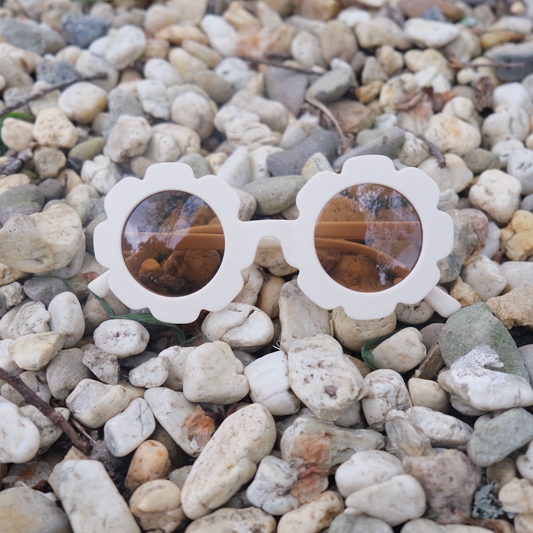 Sunflower Glasses Pearl White